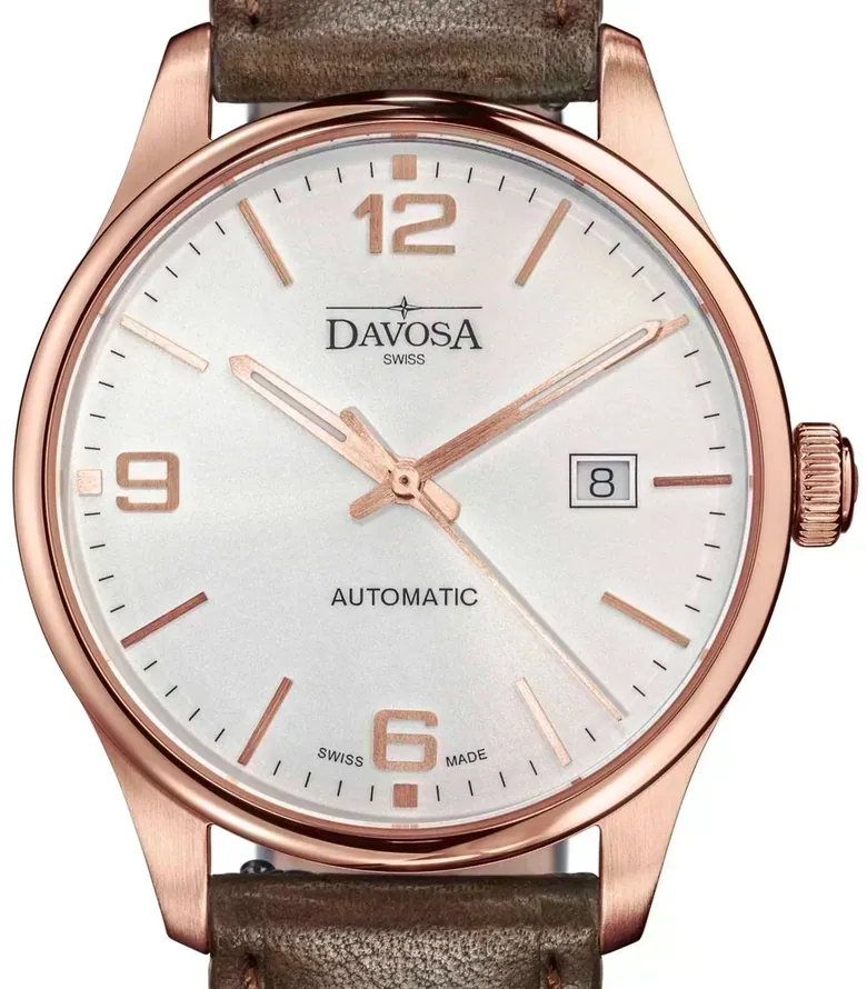 Gentleman Automatic 40mm PVD Rose Gold Executive Watch 16156664 - OUTLET
