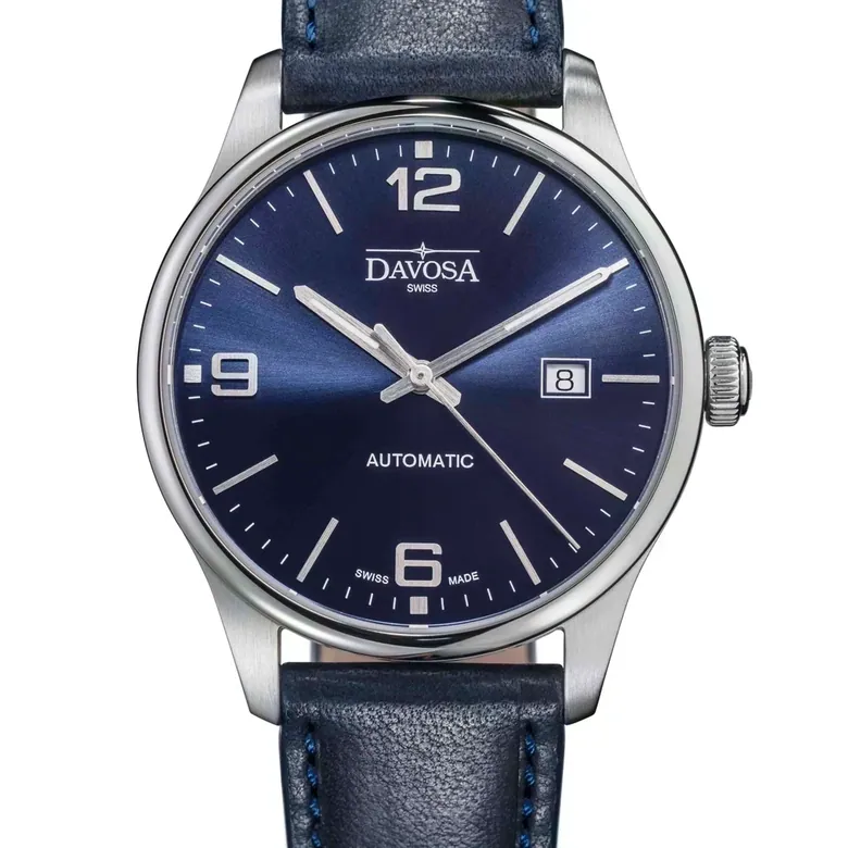 Gentleman Automatic 40mm Blue Executive Watch
