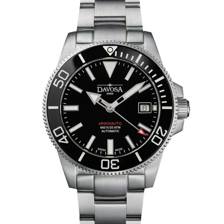 Argonautic 39 Automatic 200m Black face Men's Diver Watch 16153250