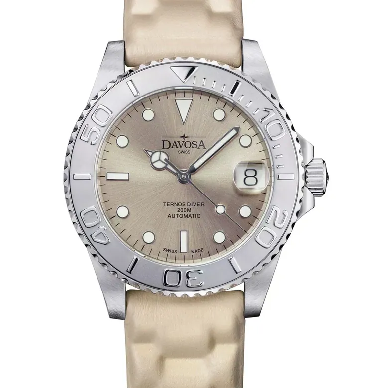 Ternos Medium Automatic Limited Edition California Sandy Beige Diver Watch 16619980