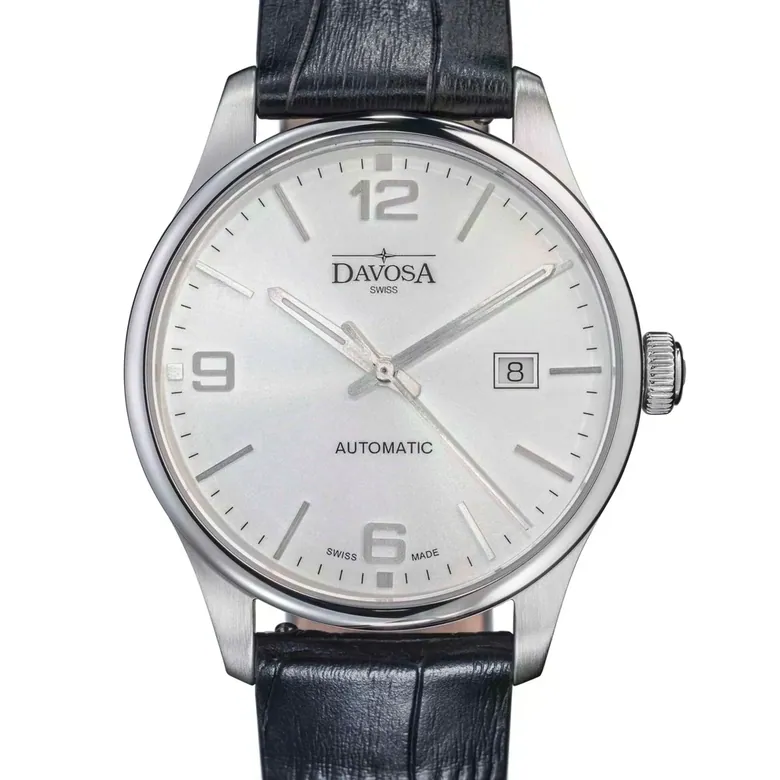 Gentleman Automatic 40mm White Black Executive Watch 16156614
