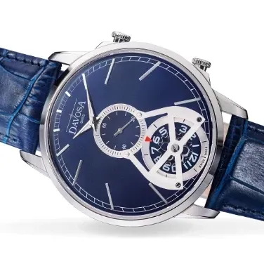 CUORE² Quartz Swiss-Made 5ATM Blue Executive Watch 16249744