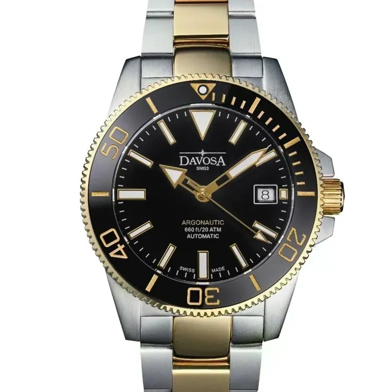 Argonautic 39 Automatic 200m Black Gold Men's Diver Watch 16153350