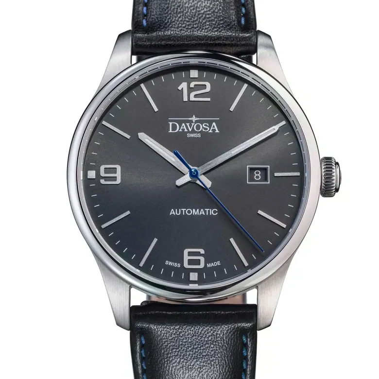 Gentleman Automatic 40mm Gray Executive Watch 16156694