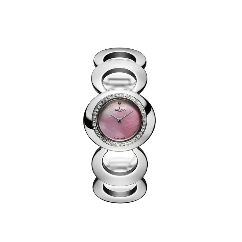 Vintage 60s Quartz Lavender Executive Watch 16857060