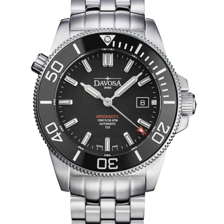Argonautic Lumis T25 Automatic 300m Black Men's Diver Watch