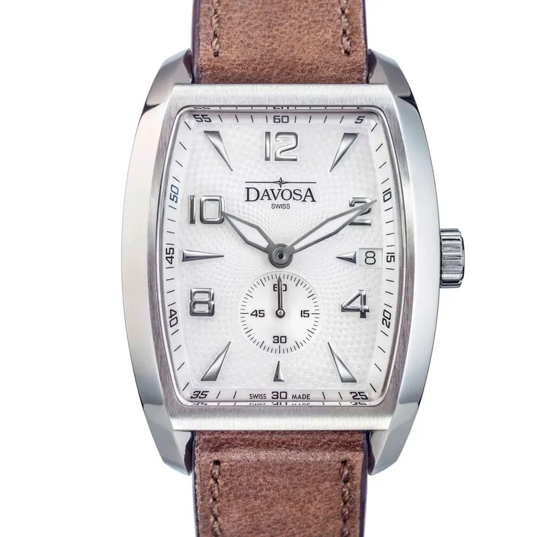 Evo 1908 Automatic Swiss-Made White Brown Executive Watch 16157514