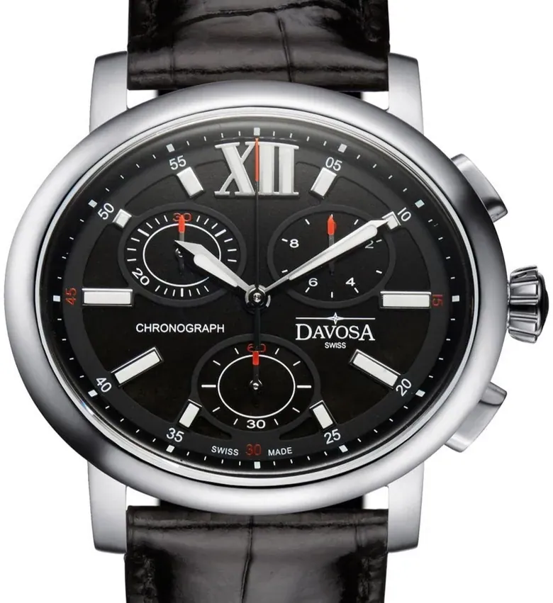 Oval Edition Quartz Chronograph Black Black Ladies Watch 16756955