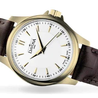 Classic Quartz Swiss-Made White Gold Executive Watch 16758915
