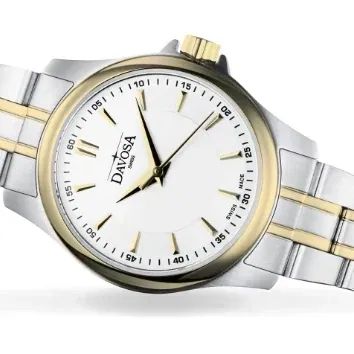 Classic Quartz Swiss-Made White Gold Executive Watch 16858815