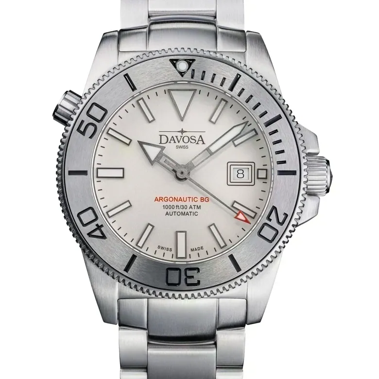Argonautic BGBS Automatic 300m White Men's Diver Watch