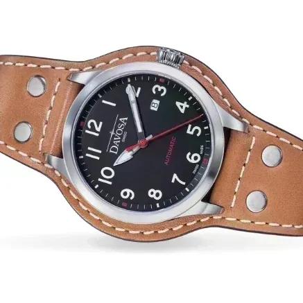 AXIS Automatic Swiss-Made Black Men's Dress Watch