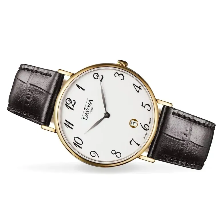 Pianos II Quartz PVD White Gold Executive Watch
