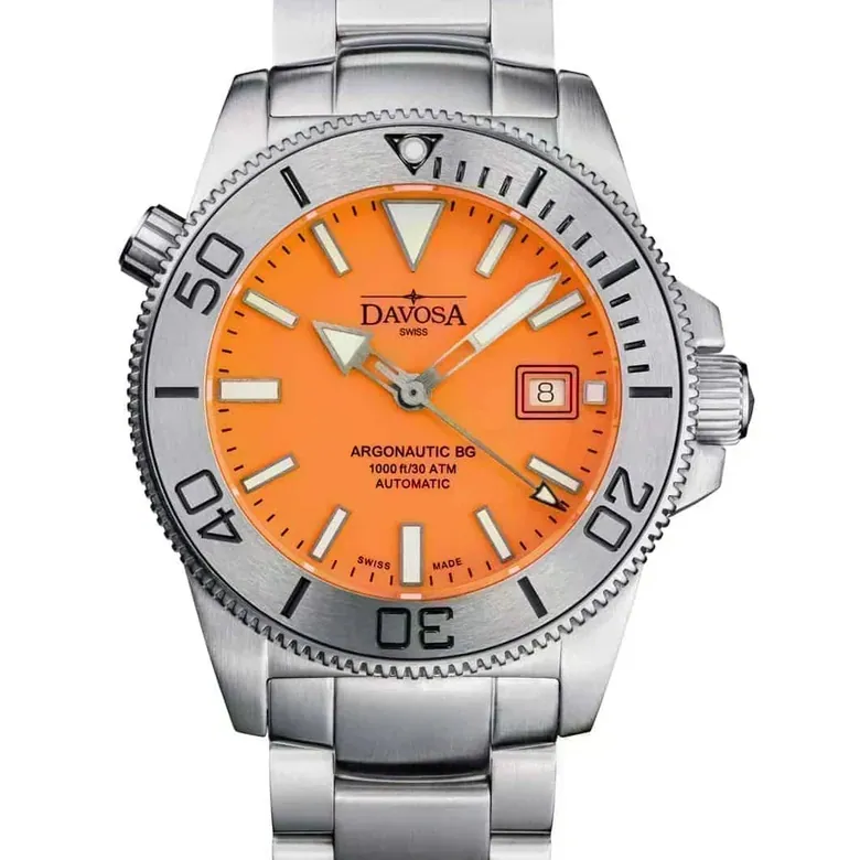 Argonautic Coral Automatic 300m Orange Men's Diver Watch 16152760 Limited Edition