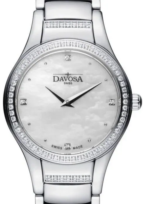 Lunastar Quartz Swiss-Made Silver Ladies Watch 16857315