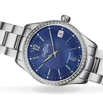 Newton Automatic Swiss-Made Blue Ladies Watch