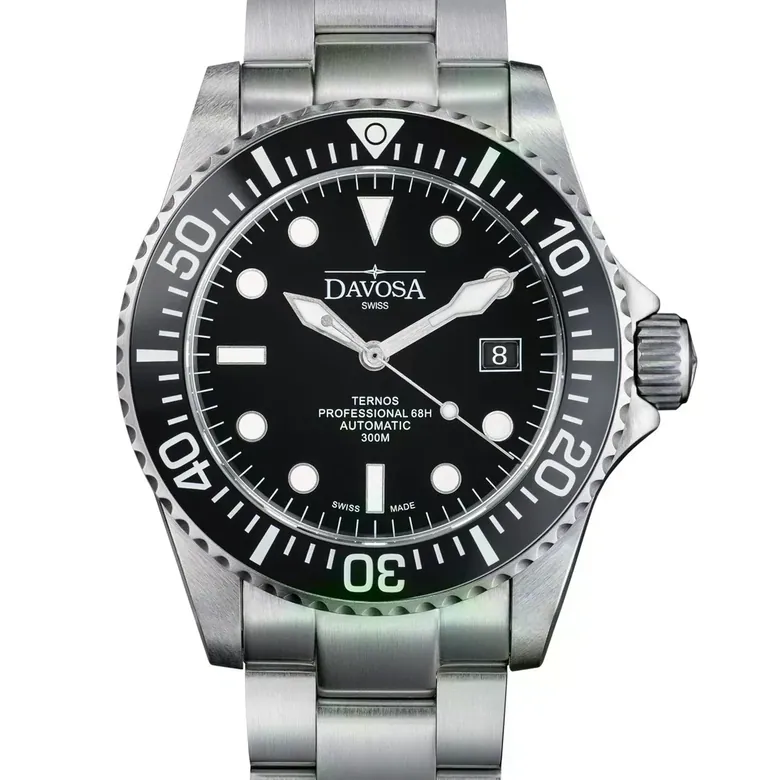 Ternos Professional 68h Automatic 300m Black Diving Watch 16153850