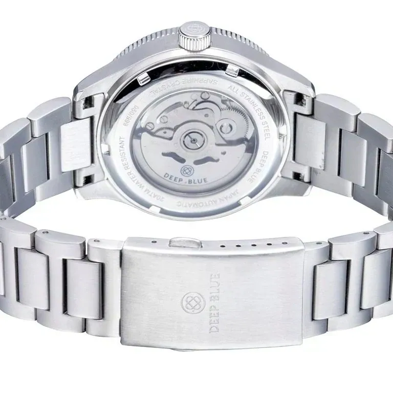 Aqua Diver GMT Automatic 40MM Red/Blue Bezel White Dial