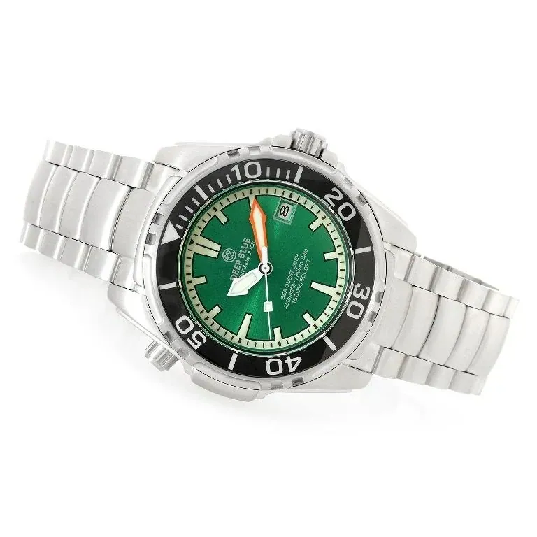 Sea Quest 1500m Automatic Diver Green