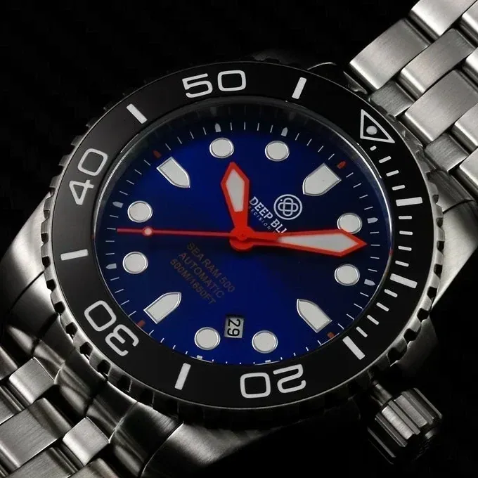 Sea Ram Automatic - Black/Blue