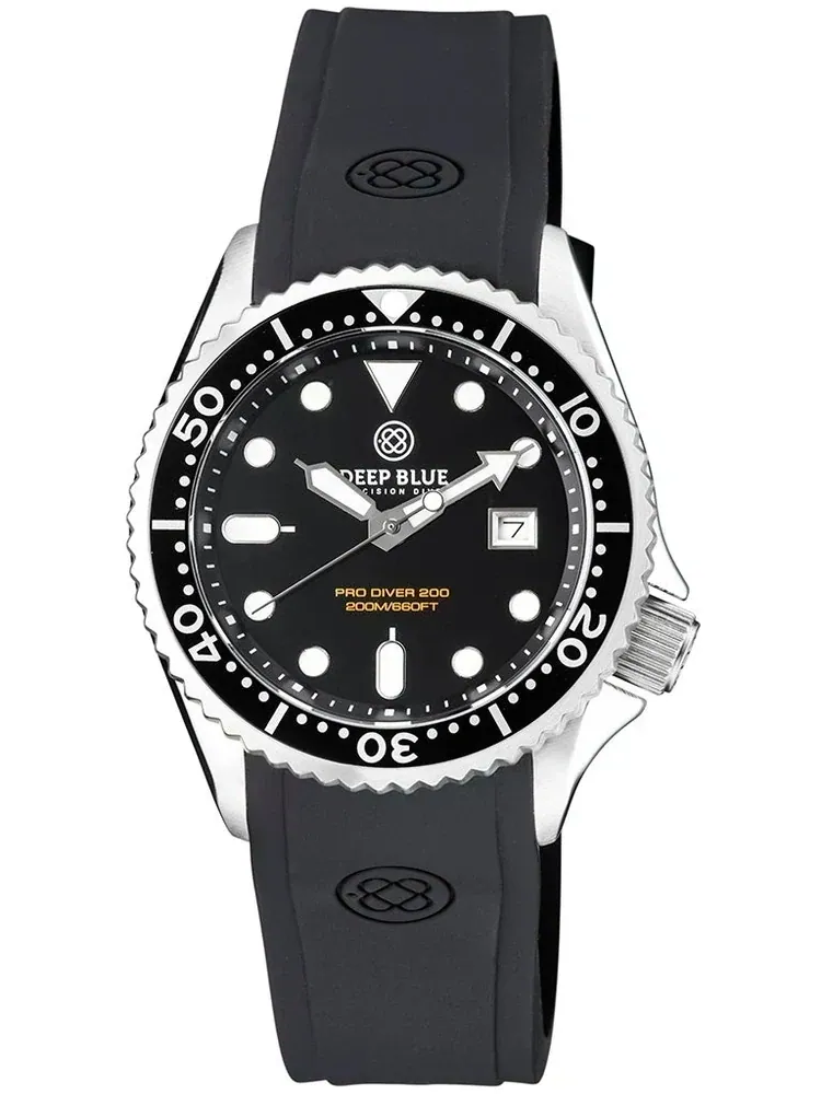 Pro Diver 200 Black Dial Quartz Diver