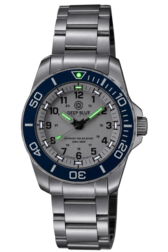 DayNight - Solar (Navy Bezel, White Lume)