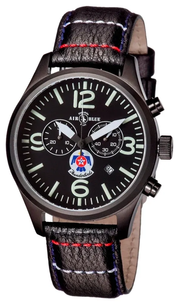 Mens USAF Thunderbirds Chronograph PVD Watch