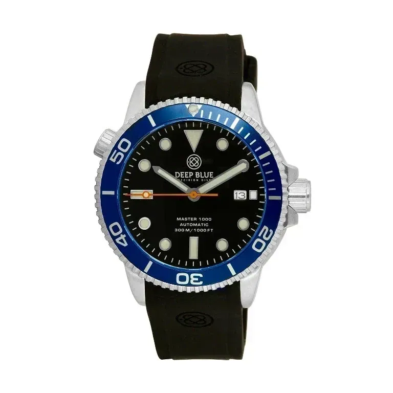 Master 1000 Automatic Diver Blue Bezel -Black Dial