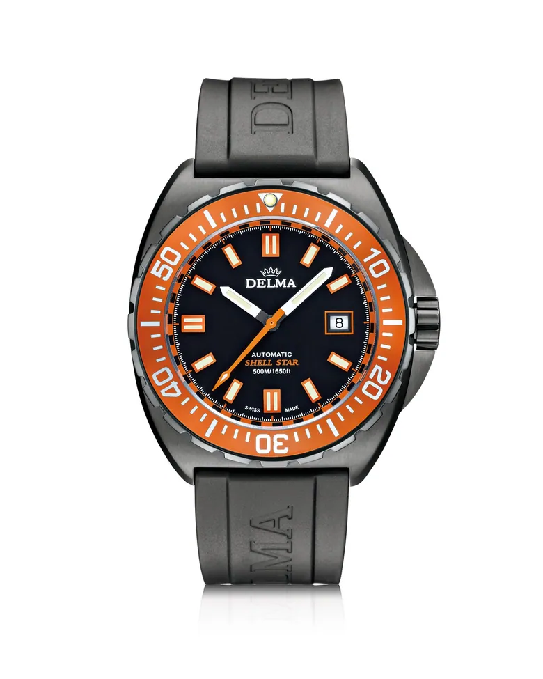 Shell Star Black Tag