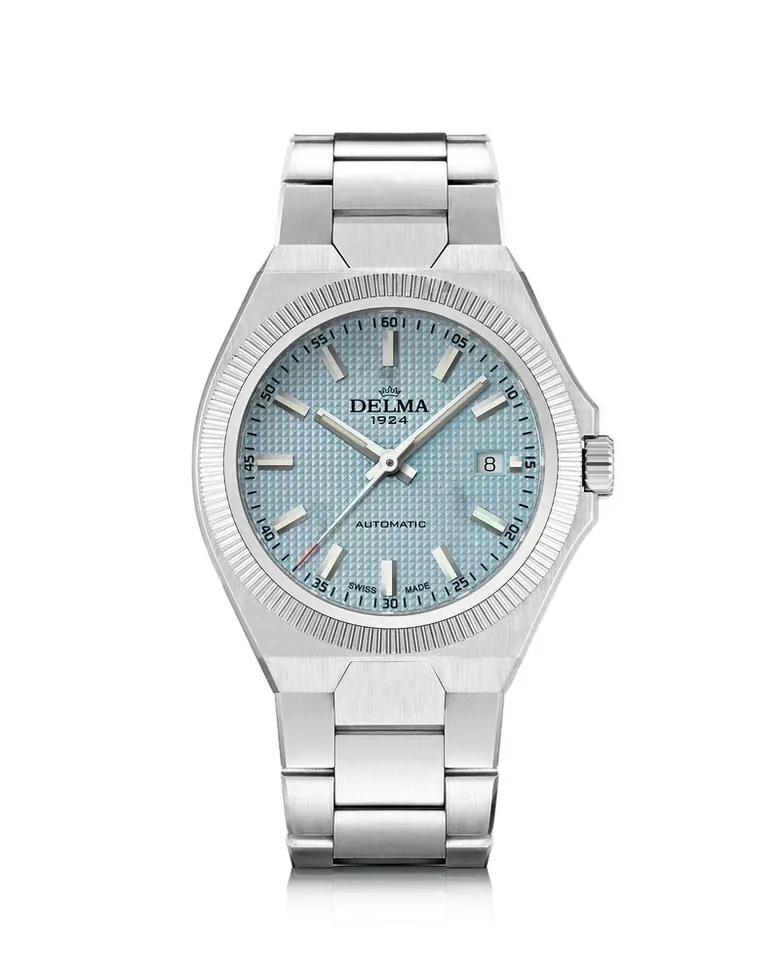 DELMA Midland 40mm Automatic Ice Blue Dial