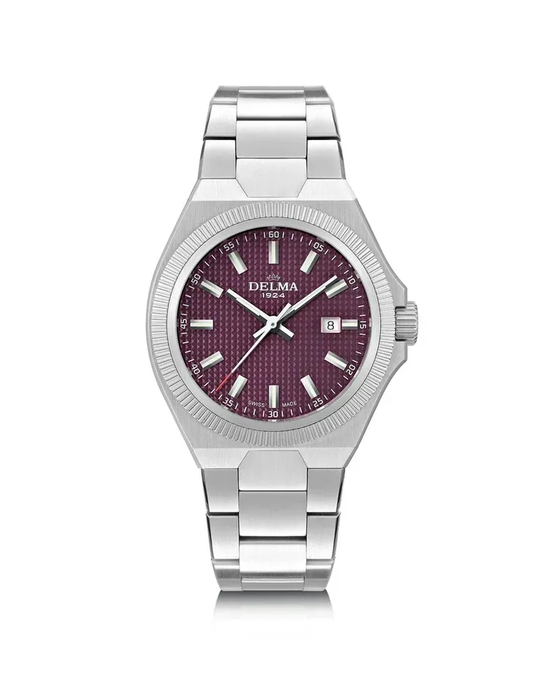 DELMA Midland 34mm Purple Dial
