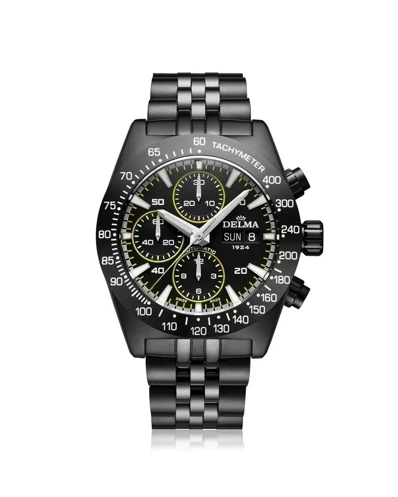 DELMA Montego Chronograph Black Edition Yellow