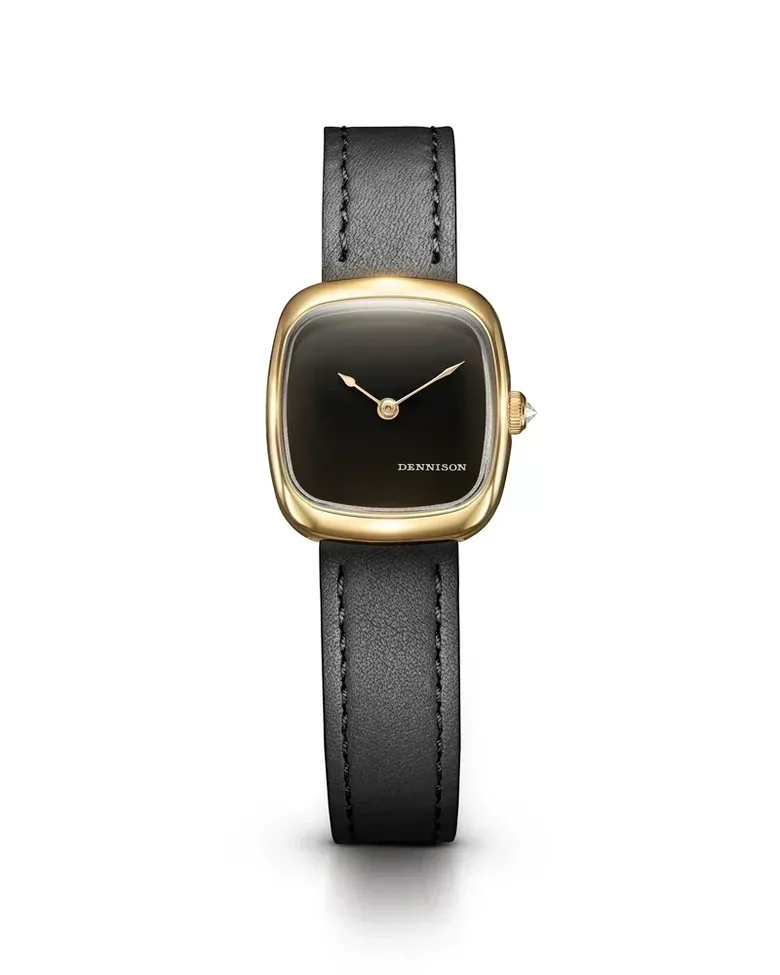 Mini Black Onyx In Gold