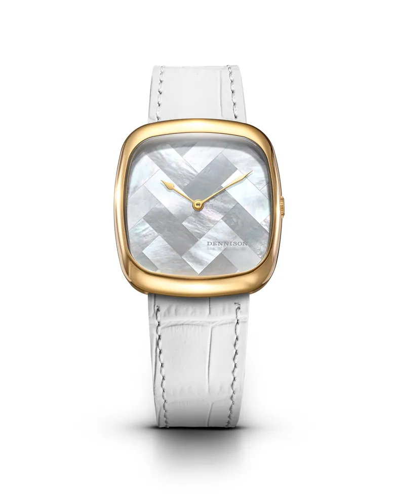 ALD White MOP "Ghost" In Gold