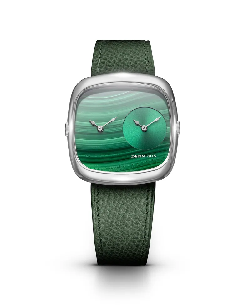 Malachite &amp; Green Sunray In Steel