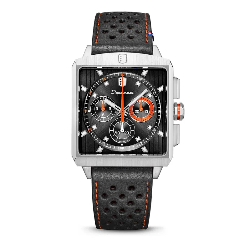 Série-R Chronograph - Black Tangerine