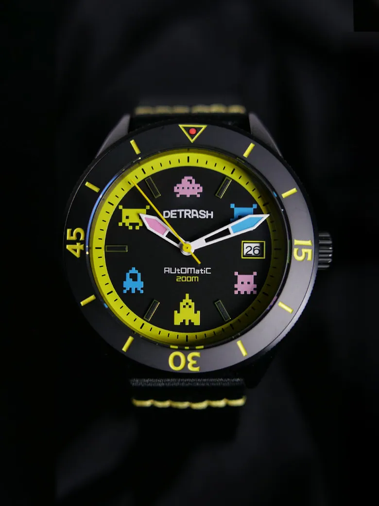 Space Invader Watch - Detrash
