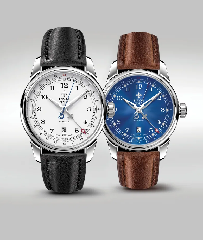 42mm 1701 Pontchartrain® GMT Dual Timezone