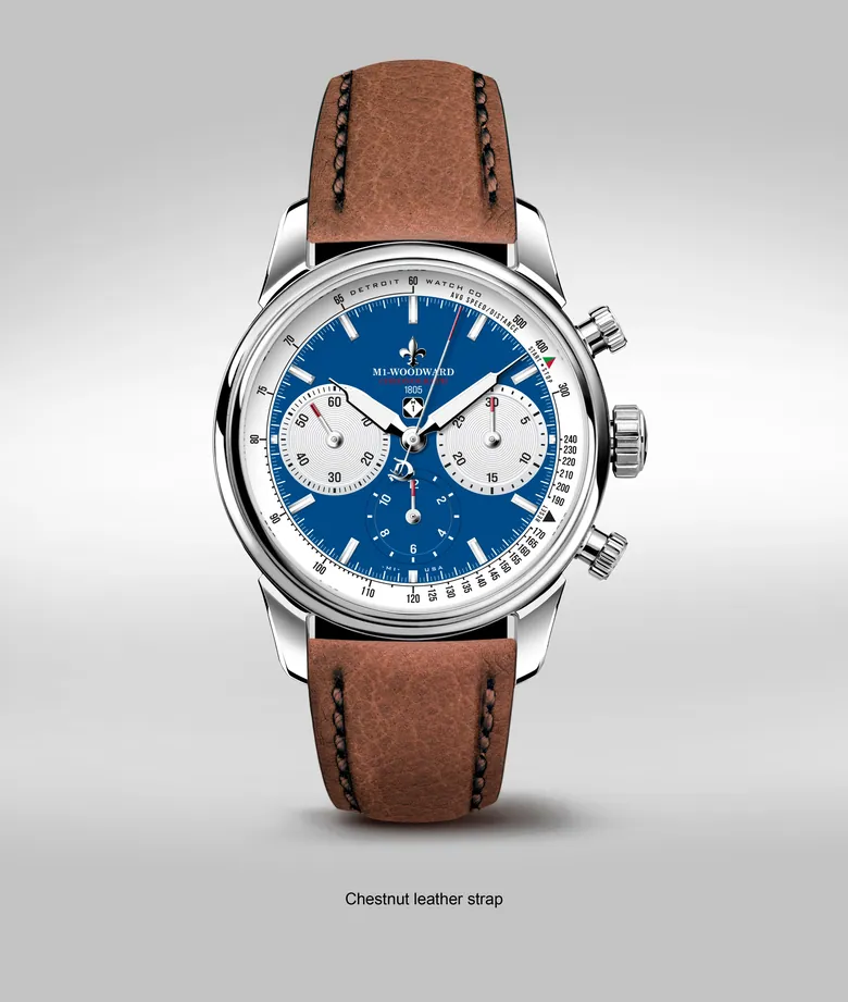 42mm M1-Woodward 1805 Edition Blue Panda dial