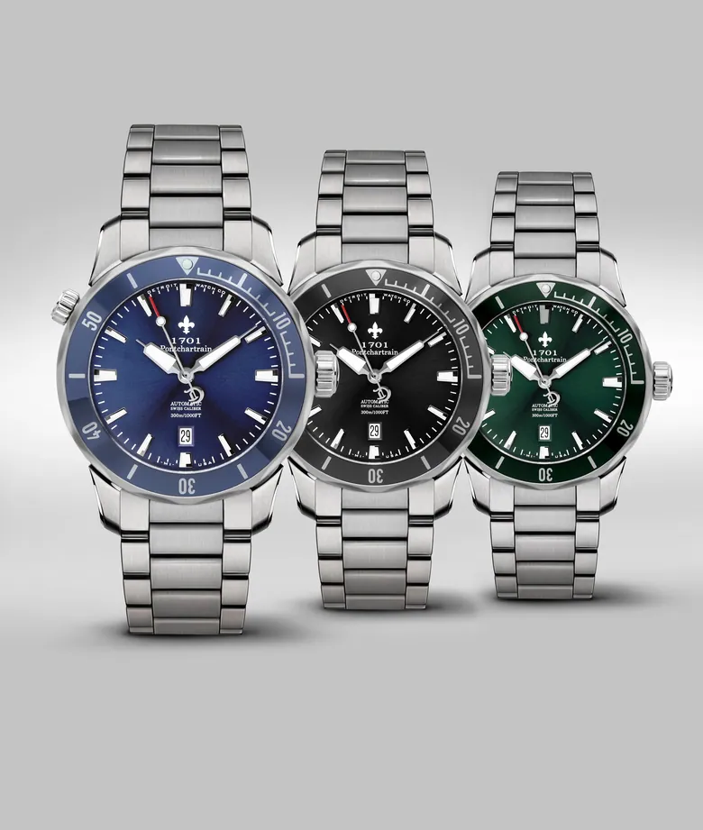 43mm 1701 Pontchartrain® Great Lakes Edition Diver
