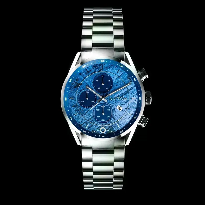 BLUE DOT FULL METEORITE FACE