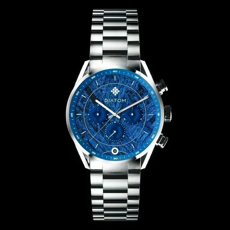 Blue Dot Mkii Meteorite Dial