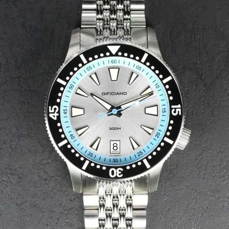 Marlin Silver Sunray Dial