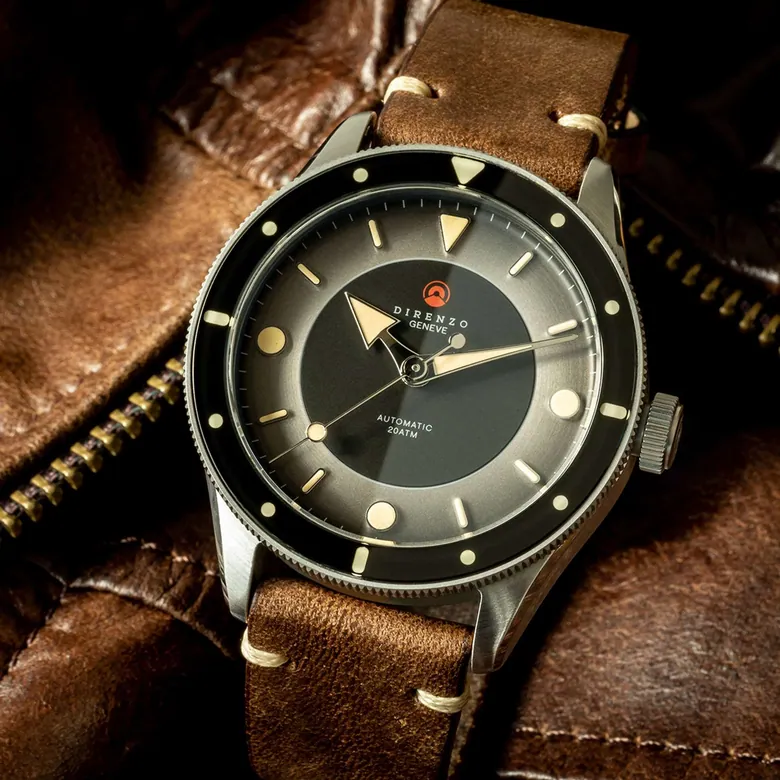 DRZ 03 – DRZ 05 Leather strap 20mm