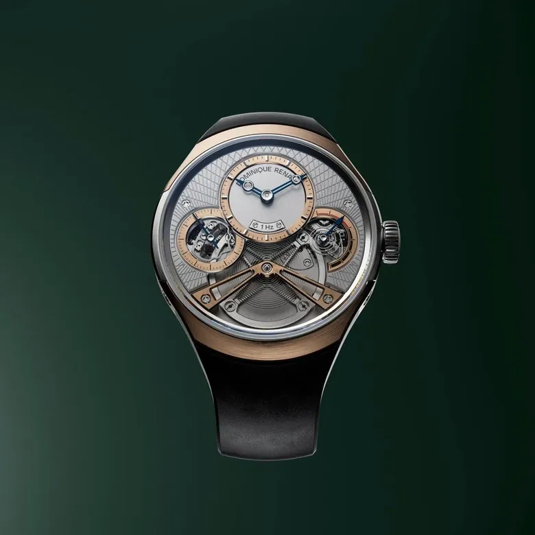 Pulse60 Grade 5 Titanium & Pink Gold – Guilloché (Limited Availability)