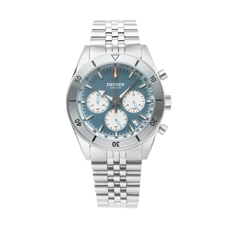 Dryden Chrono Diver Series 1 - Steel Blue