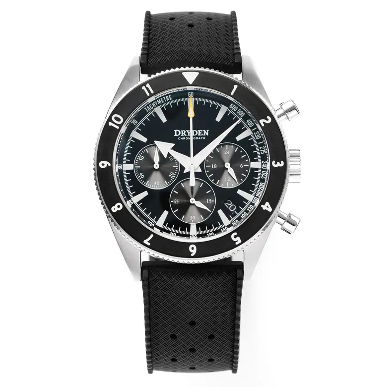 Dryden Chrono Diver Series 1 - Black Tactical