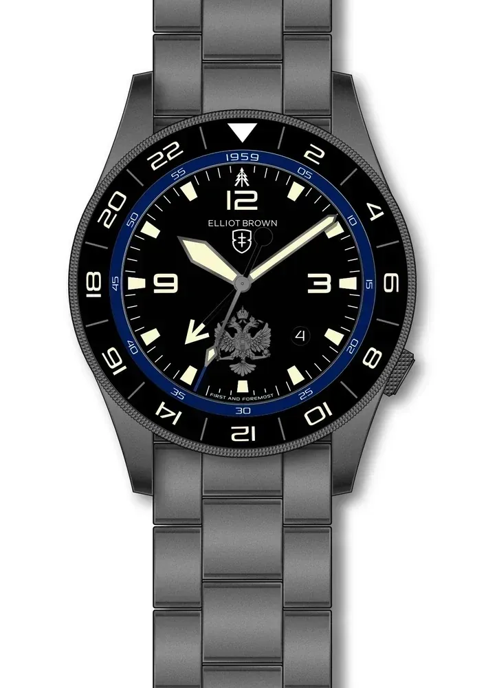 Queens Dragoon Guards Limited Edition Holton GMT automatic