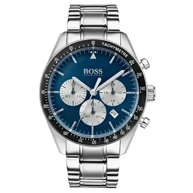 Hugo Boss Trophy Chronograph Blue Dial Men's Watch