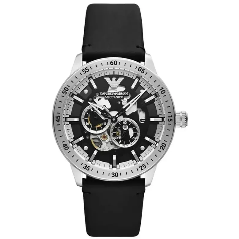 Emporio Armani AR60051 Mario Skeleton Automatic Men's Watch
